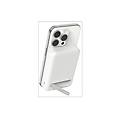 power bank magsafe con stand boostcharge pro qi2 da 15w per iphone 10000 mah bianco