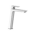 miscelatore a bacinella lavabo monocomando scarico push. serie acquaviva vv103128/2cr cromato