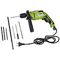 - trade shop trapano elettronico elettrico a percussione mandrino 13 mm in valigia 710 watt