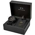 set orologio al quarzo ax7105 e targhetta per valigia ax7105