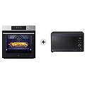 offerta kit esclusivo forno instaview classe a+ inox + microonde neochef 25 litri potenza 1000w
