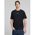 t-shirt in jersey con lettering