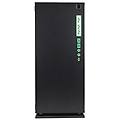 303c black middle tower paratia laterale vetro temperato nero no-power matx/miniitx/atx