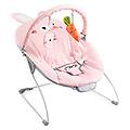 sdraietta glossy per bambini fino a 9 kg cintura di sicurezza a 3 punti struttura in metallo con
