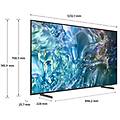q60d tv qled 4k 55 qe55q60dauxzt smart tv wi-fi titan gray 2024 quantum processor lite 4k 4k