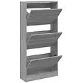 - scarpiera grigio sonoma 60x21x125 5 cm in legno multistrato