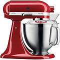 robot da cucina 5ksm185 ps eer da 4 8 litri e 300 w colore rosso.