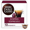 café dolce gusto doppio + 2x capsule intenso sapore potente per baristi