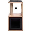 - albero per gatti con tappeto tiragraffi in sisal 60 cm