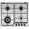 yaf 46 asdv piano cottura acciaio inossidabile da incasso 58 cm gas 4 fornello(i)