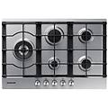 na75j3030as piano cottura a gas 75cm 5 bruciatori inox