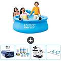 - piscina fuori terra in giro 183x183x51 cm blu include accessori coordinati cb65