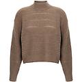 maglia crop 'rustic dazzling net'