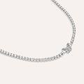 bracciale silver moments argento rodiato cubic zirconia collezione silver moments bianco