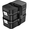 fresh & save lunch box sottovuoto pp nero