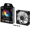 tuf gaming tr120 argb fan single pack ventilatore 12cm nero