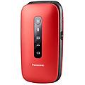 Panasonic Kx Tu550exr Telefono 4g Cellulare Senior Rosso