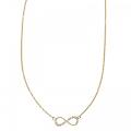 collana con infinito donna in oro giallo 803321712754