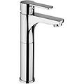 miscelatore monocomando per lavabo con canna alta serie red red071cr120 cromato ottone