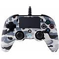 compact controller camogrey con cavo per ps4 licenza ufficiale sony playstation