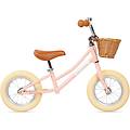 mini classic bici senza pedali 12 bimbi 2-5 anni rosa