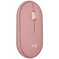 Logitech Mouse Wireless Pebble Mouse 2 M350s Rosa 4000 Dpi