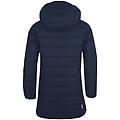 girls stavanger coat giacca trekking bambina dark blue/light blue 164