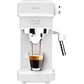 caffettiera espresso manuale cafelizzia 790 white 1 2l 20 bar con vaporizzatore
