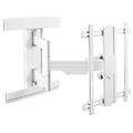 supporto tv parete s5744-w girevole inclinabile televisore 45-85 (114-216 cm) staffa universale