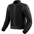 giubbotto moto pelle adventure rev'it ignition 4 h2o nero taglia 50