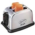 tostapane 30410 2 fette nero/inox scongelamento mantenimento caldo