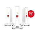 - mesh wi-fi set 4200 3-pack-bianco/rosso
