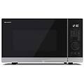 yc-pg284ae-s forno a microonde nero argento microonde con grill superficie piana 28 l 900 w