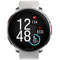 vantage v3 bluetooth gps 47mm amoled argento cinturino grigio arancione s m-l spo2 ecg monitor
