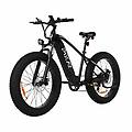 bicicletta elettrica space1 500w 48v 20ah 26x4 nera freno a disco