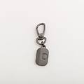 charm lettera o men's letter pendant charm canna di fucile taglia unica
