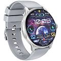 smartwatch monitoraggio salute e sport con schermo amoled ip68 argento