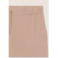 pantaloni wide leg in twill di lyocell mahogany rose direct dyed donna large