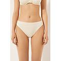 slip costume shiny satin donna avorio xl
