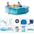 - piscina fuori terra in giro 305x76 cm blu include accessori coordinati a1355