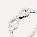 anello fantasia silver moments argento rodiato cubic zirconia collezione silver moments misura 50