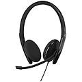 epos adapt 160t usb ii cuffia stereo padiglione auricolare cablato con microfono integrato colore