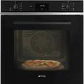 Smeg Forno Elettrico Da Incasso Sf6400pzb Nero
