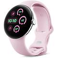 smartwatch pixel watch 3 bluetooth wifi gps 45 mm amoled always-on silver rose quartz
