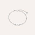 bracciale silver collection argento rodiato collezione silver collection bianco