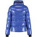 gstaad laquer w giacca da sci donna blue 40