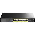 gs1028ps2 switch di rete 24 porte gigabit poe+ 2 sfp 300w rack montabile