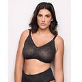 bralette super bra principessa lace / nero / xs nero