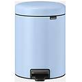 pattumiera a pedale newicon 5 litri dreamy blue