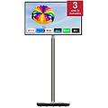 32ug5m44t go plus smart tv portatile 32 pollici 4k ultra hd display touch con batteria integrata